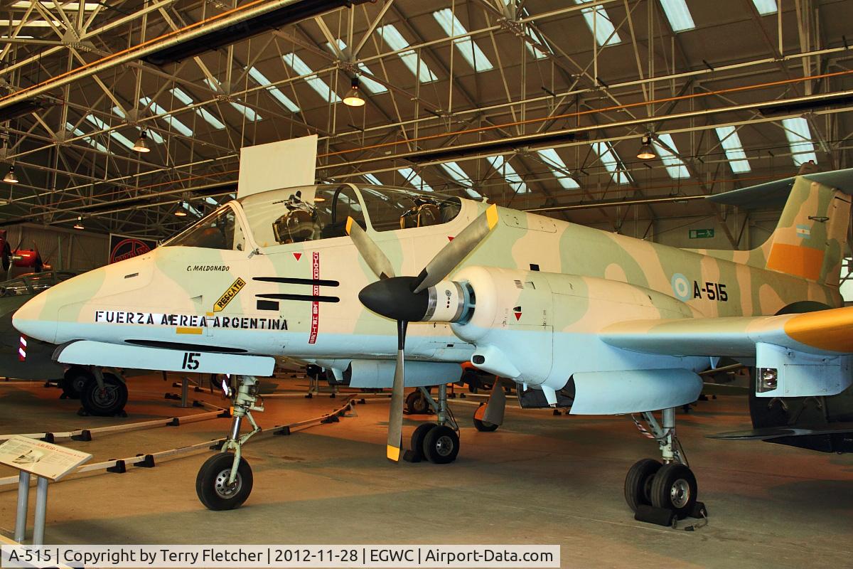 A-515, FMA IA-58A Pucará C/N 018, FMA IA-58A Pucará, c/n: 018
