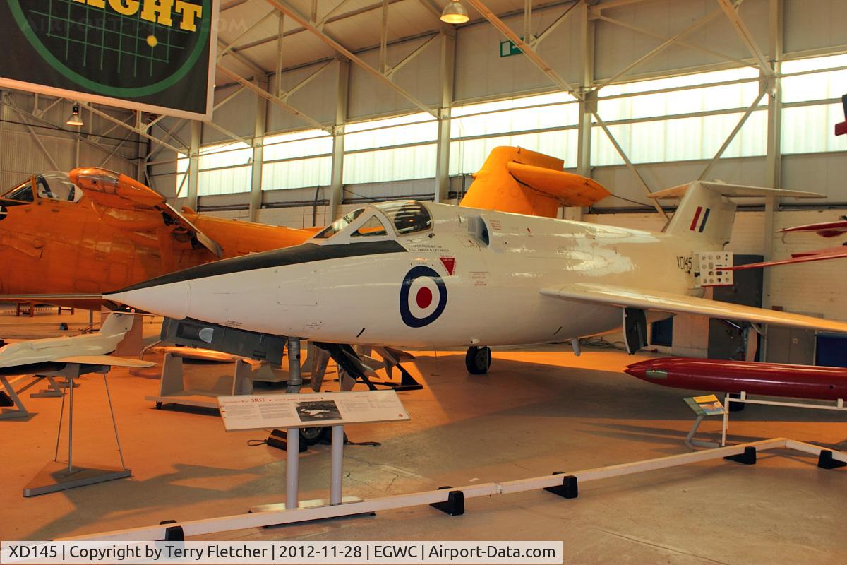XD145, Saunders-Roe SR53 C/N Not found XD145, Saunders - Roe SR53 at RAF Museum , Cosford