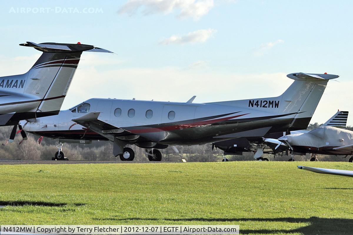 N412MW, 2008 Pilatus PC-12/47E C/N 1099, Pilatus Aircraft Ltd PC-12/47E, c/n: 1099