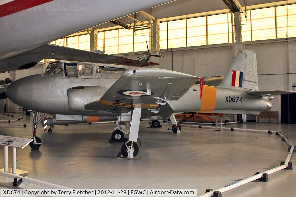 XD674, 1955 Hunting Percival P-84 Jet Provost T.1 C/N PAC/84/001, Hunting Percival P-84 Jet Provost T.1, c/n: PAC/84/001