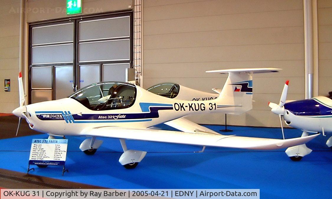 OK-KUG 31, 2005 ATEC 321 Faeta C/N Not found  OK-KUG 31, ATEC 321 Faeta [Unknown] Friedrichschafen~D 21/04/2005