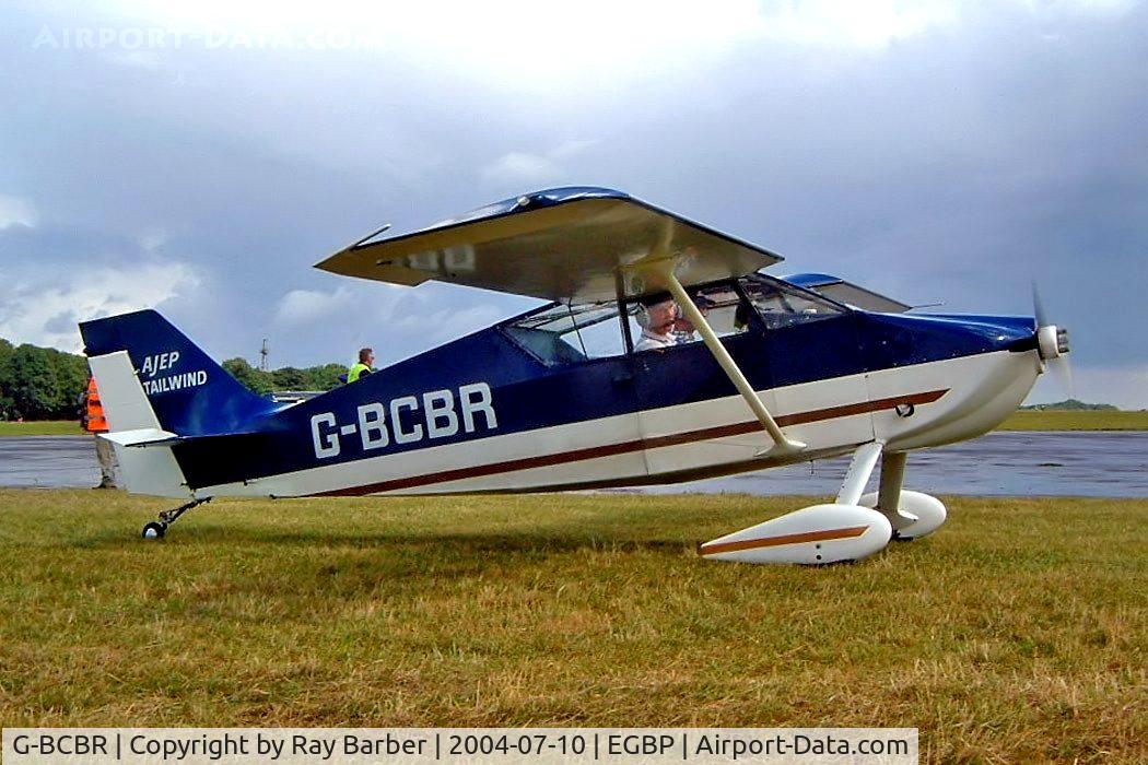 G-BCBR, 1973 Wittman W-8 Tailwind C/N TW3-380, BCBR   Wittman W.8 Tailwind [TW3-380] Kemble~G 10/07/2004