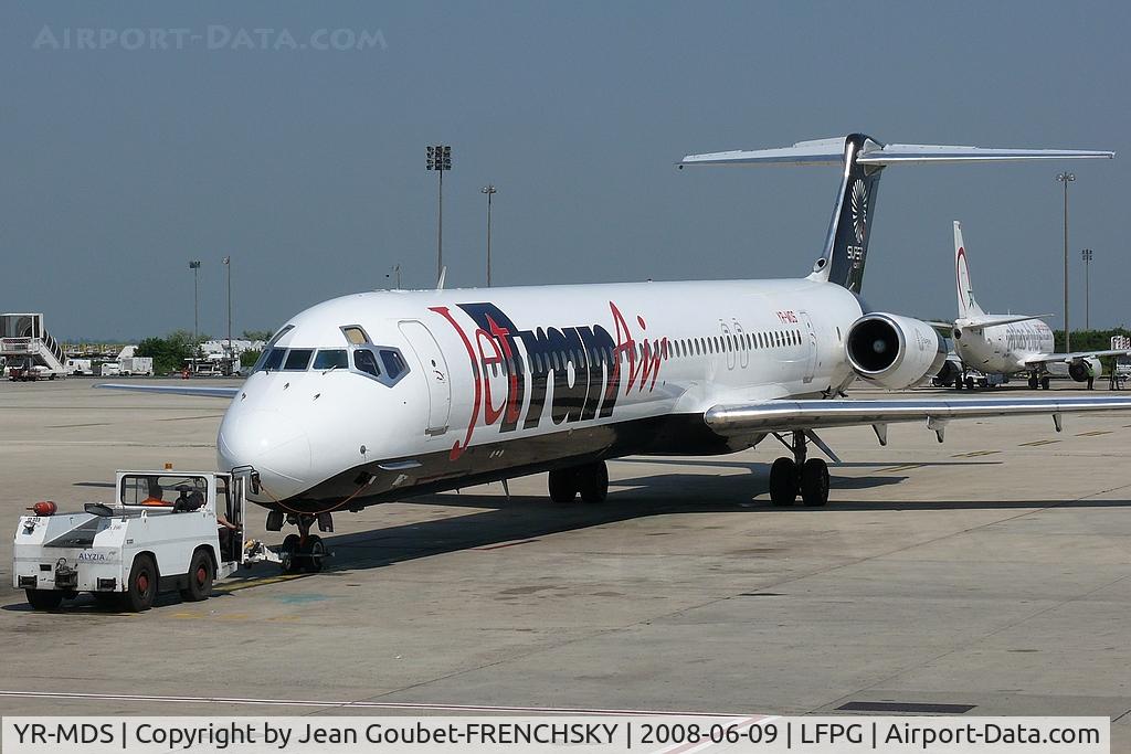 YR-MDS, 1982 McDonnell Douglas MD-82 (DC-9-82) C/N 48098, MDJ - Jetran Air