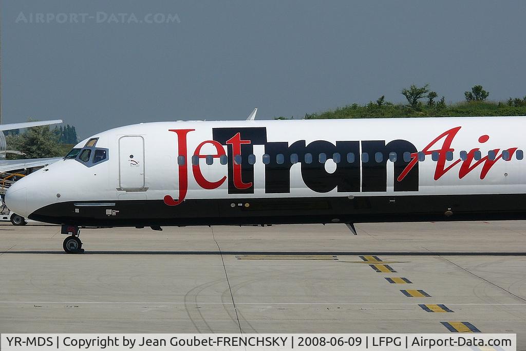 YR-MDS, 1982 McDonnell Douglas MD-82 (DC-9-82) C/N 48098, MDJ - Jetran Air