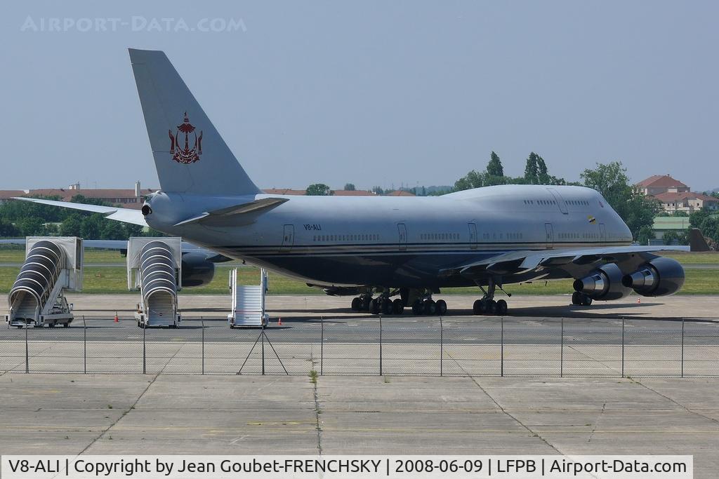 V8-ALI, 1992 Boeing 747-430 C/N 26426, Brunei Government