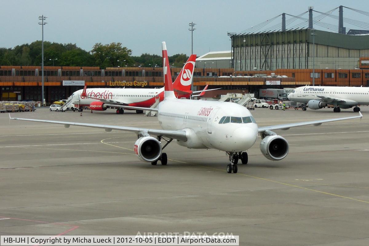 HB-IJH, 1996 Airbus A320-214 C/N 574, At Tegel