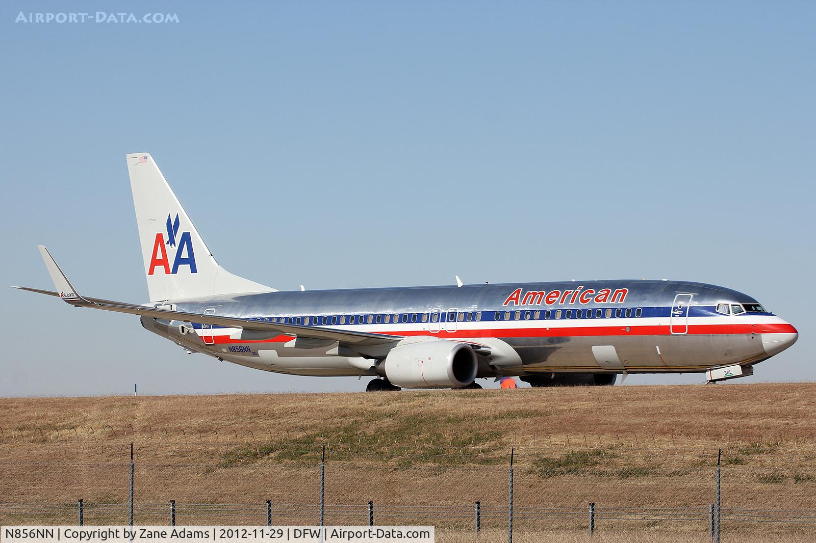 N856NN, 2010 Boeing 737-823 C/N 31107, American Airlines at DFW Airport