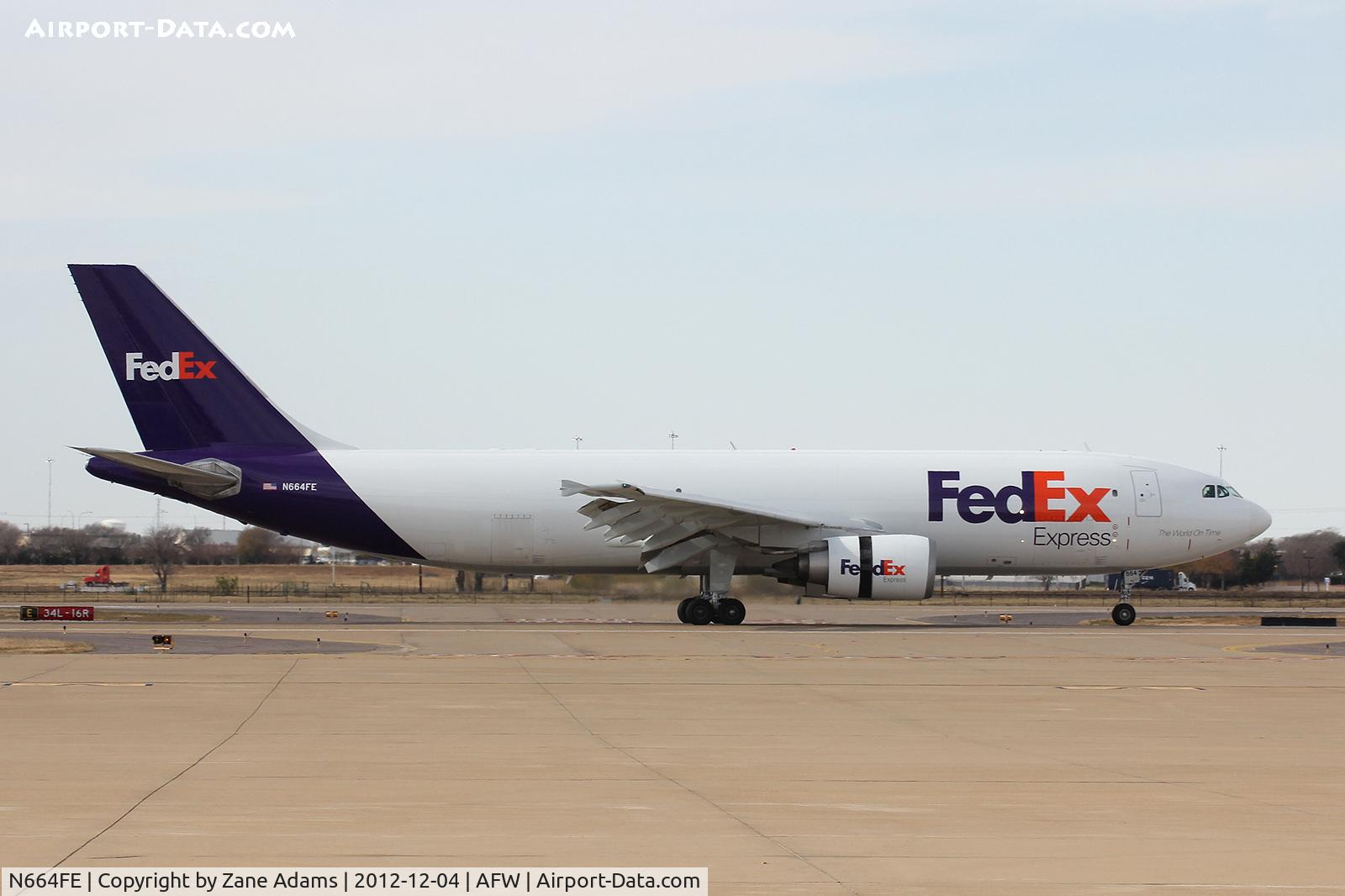 N664FE, 1996 Airbus A300F4-605R C/N 768, At Alliance Airport - Fort Worth, TX