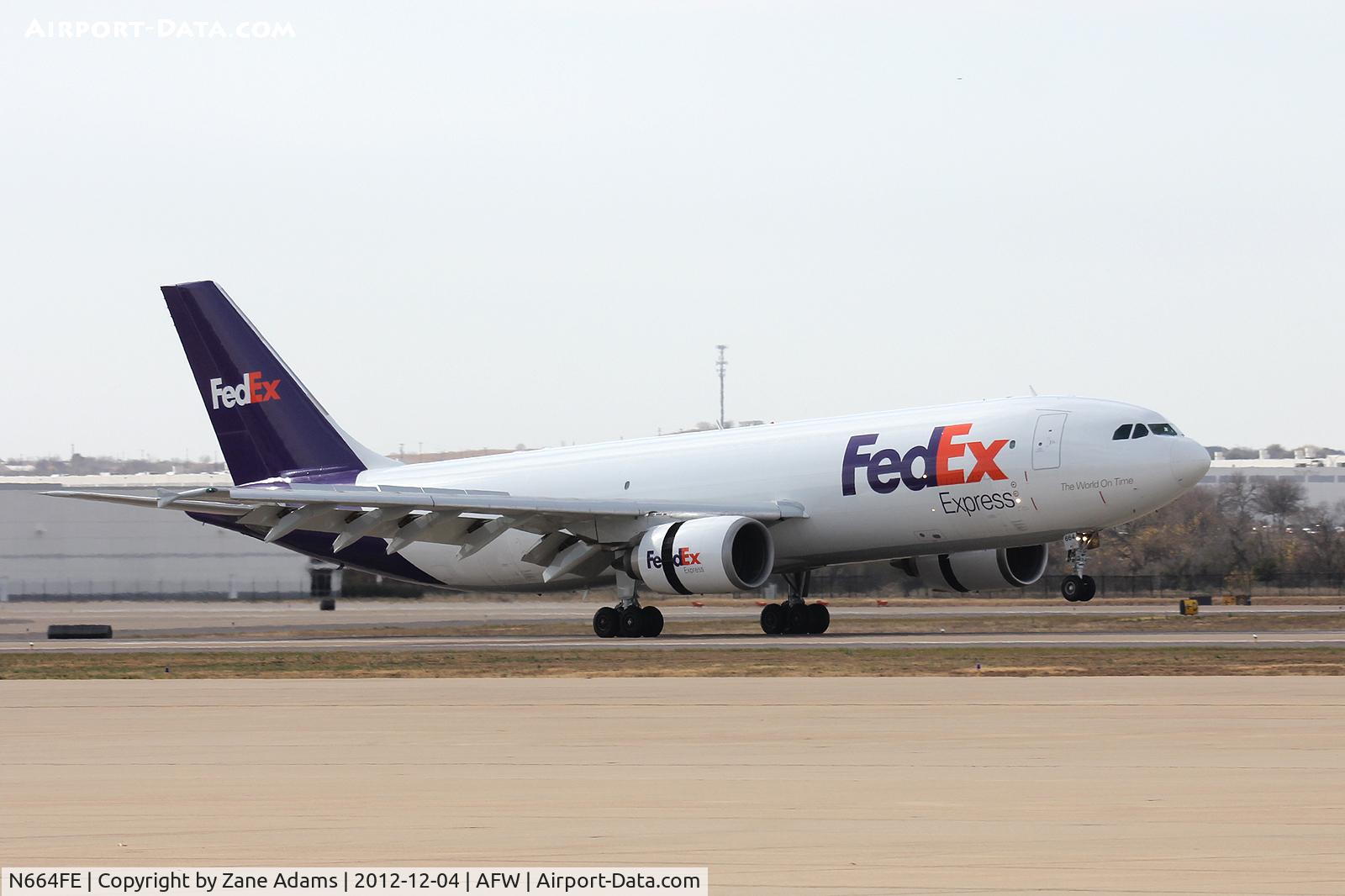 N664FE, 1996 Airbus A300F4-605R C/N 768, At Alliance Airport - Fort Worth, TX