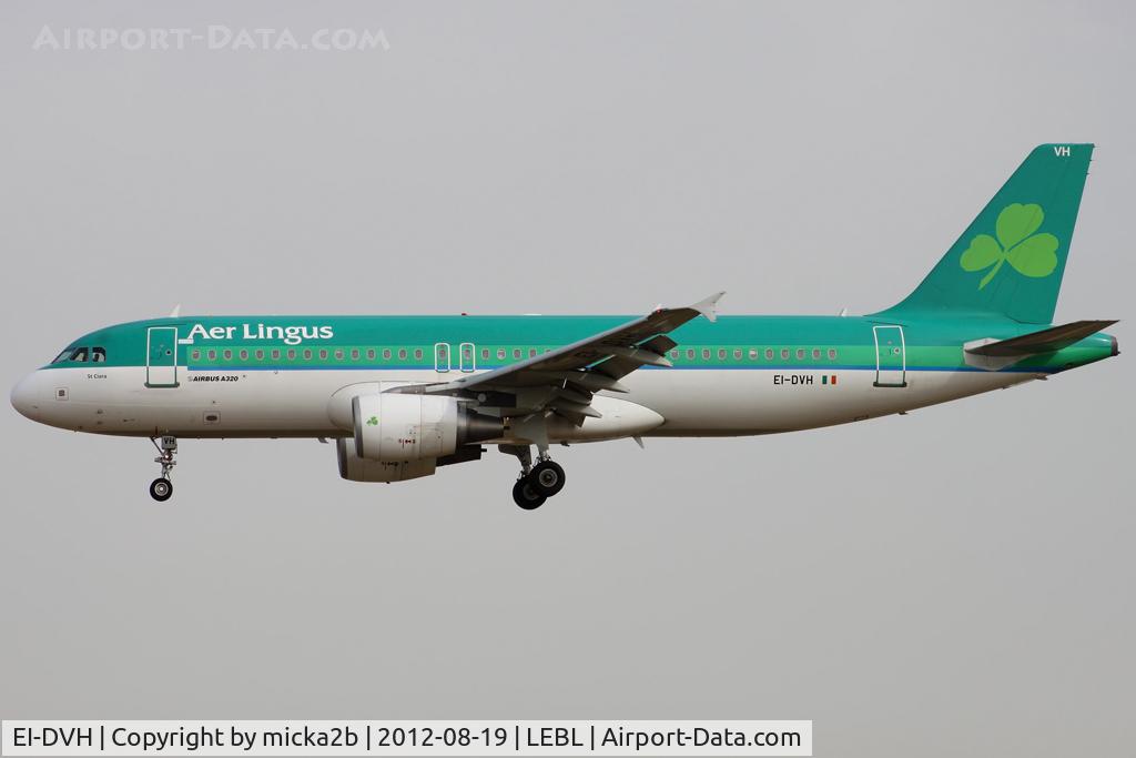 EI-DVH, 2007 Airbus A320-214 C/N 3345, Landing