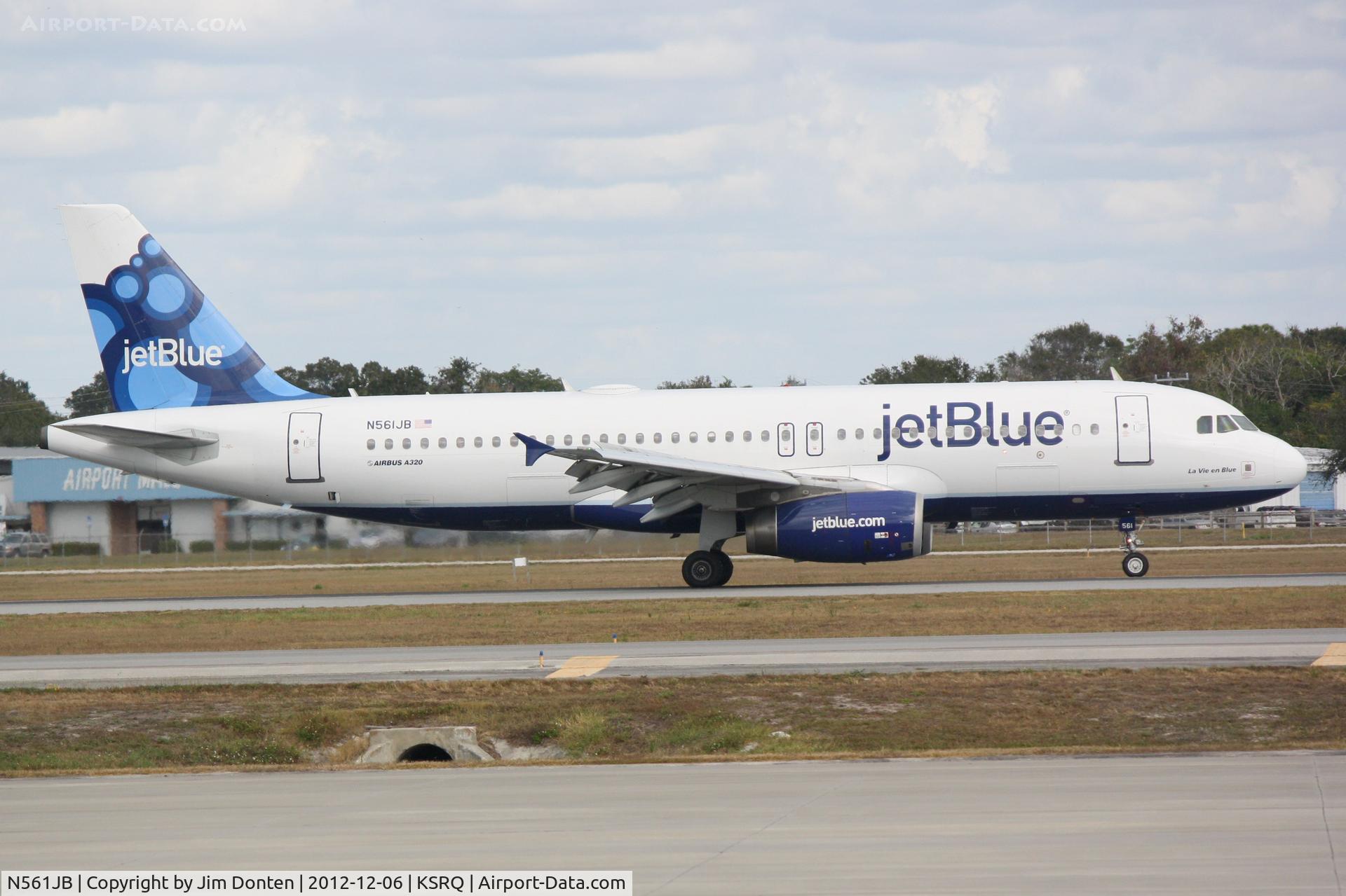 N561JB, 2003 Airbus A320-232 C/N 1927, JetBlue Flight 1187 