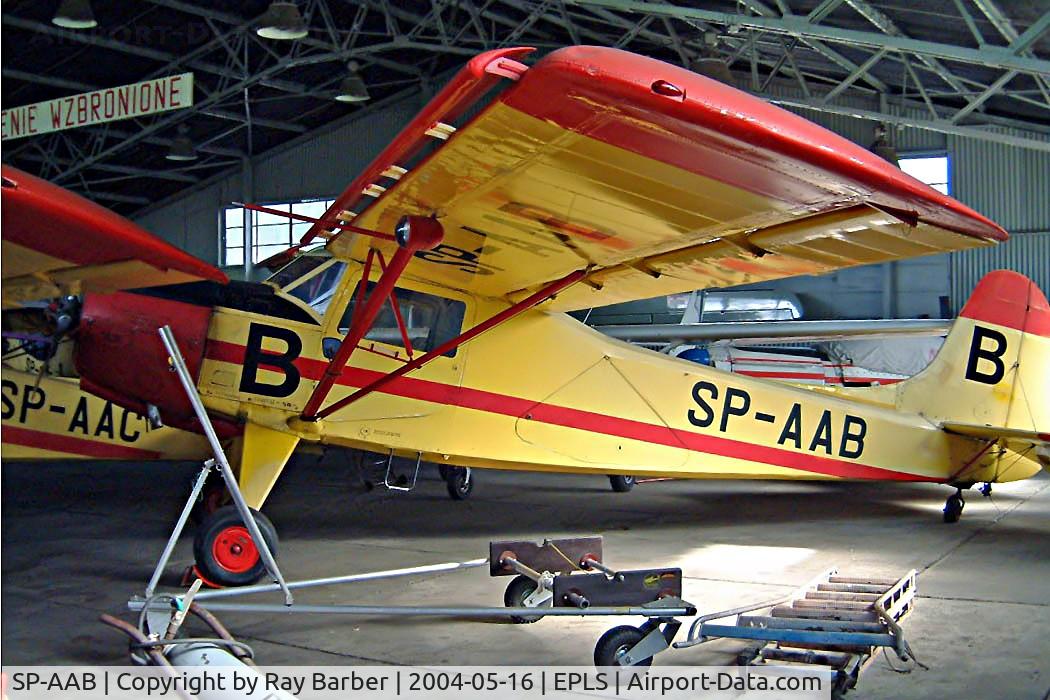 SP-AAB, 1956 Yakovlev Yak-12M C/N 112602, Yakovlev Yak-12M [112602] Leszno~SP 16/05/2004