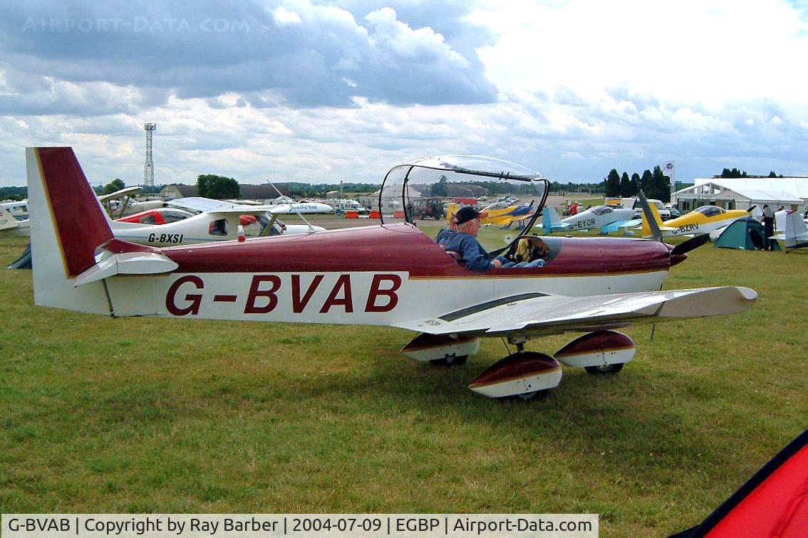 G-BVAB, 1995 Zenair CH-601 HDS Zodiac C/N PFA 162-12475, Zenair CH.601 HDS Zodiac [PFA 162-12475] Kemble~G 09/07/2004