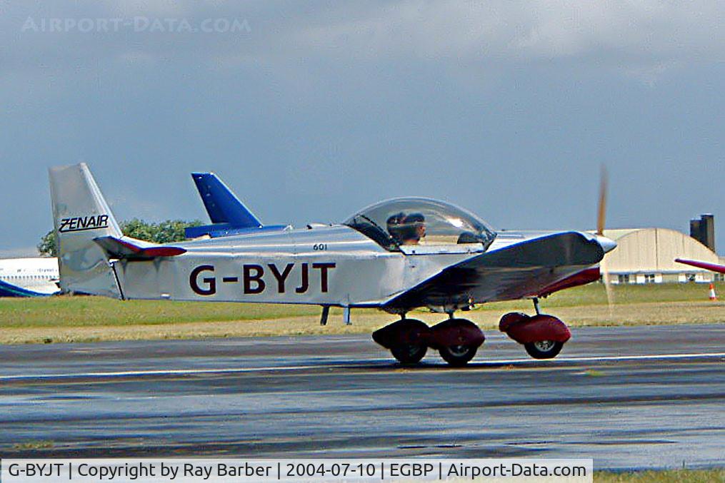 G-BYJT, 1999 Zenair CH-601HD C/N PFA 162-13130, Zenair CH.601HD Zodiac [PFA 162-13130] Kemble~G 10/07/2004