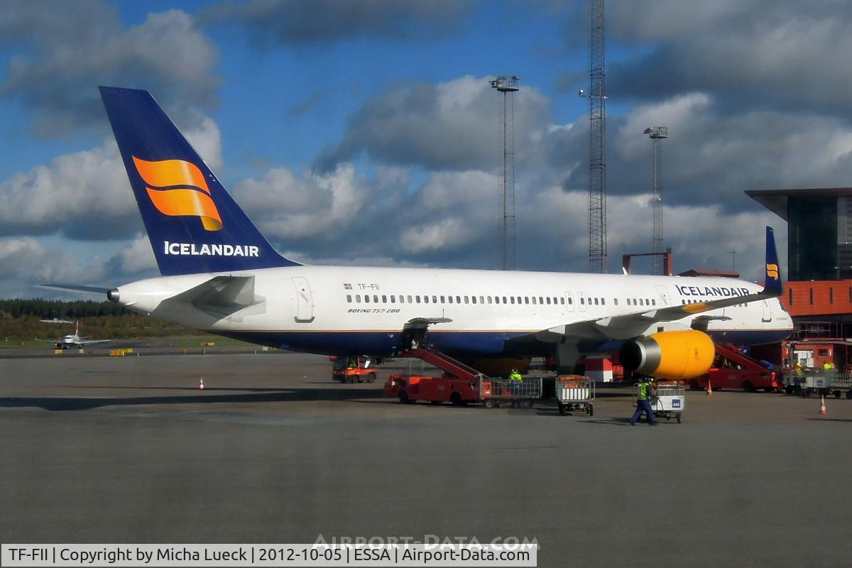 TF-FII, 1990 Boeing 757-208 C/N 24760, At Arlanda