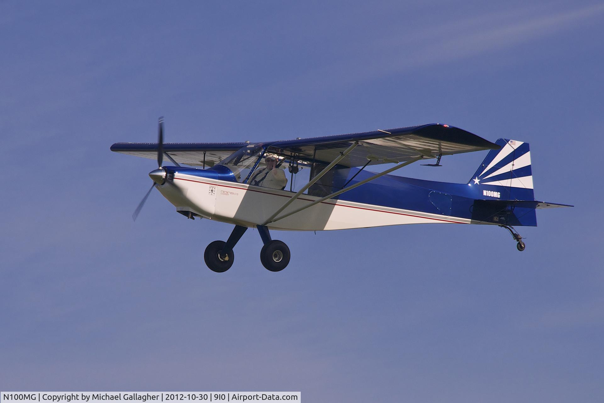 N100MG, Rans S-7S Courier C/N 1210550, Rans S7S