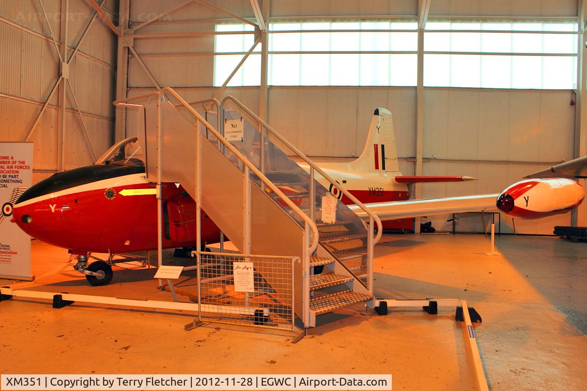 XM351, 1959 Hunting P-84 Jet Provost T.3 C/N PAC/W/6308, 1959 Hunting Jet Provost T.3, c/n: PAC/W/6308