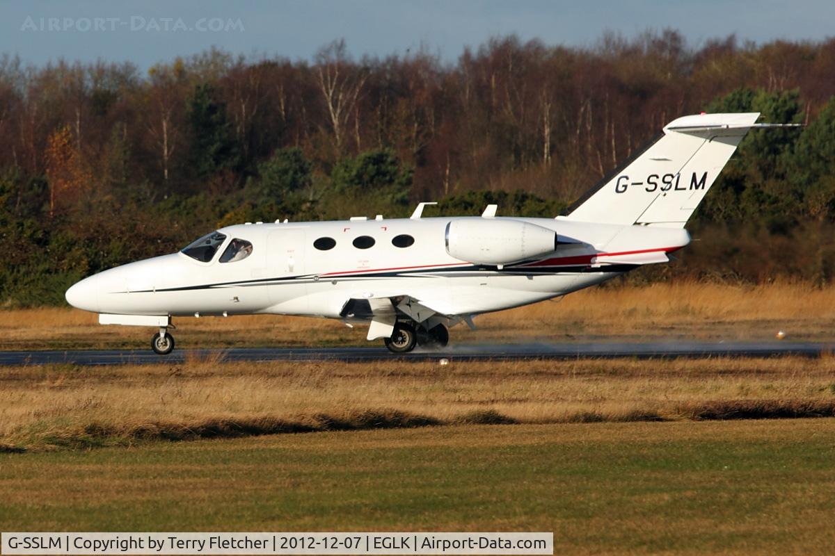 G-SSLM, 2009 Cessna 510 Citation Mustang Citation Mustang C/N 510-0190, 2009 Cessna 510 Citation Mustang, c/n: 510-0190 at Blackbushe