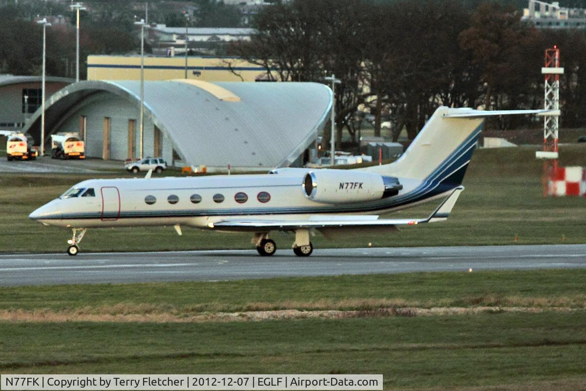 N77FK, 1998 Gulfstream Aerospace G-IV C/N 1357, 1998 Gulfstream Aerospace G-IV, c/n: 1357