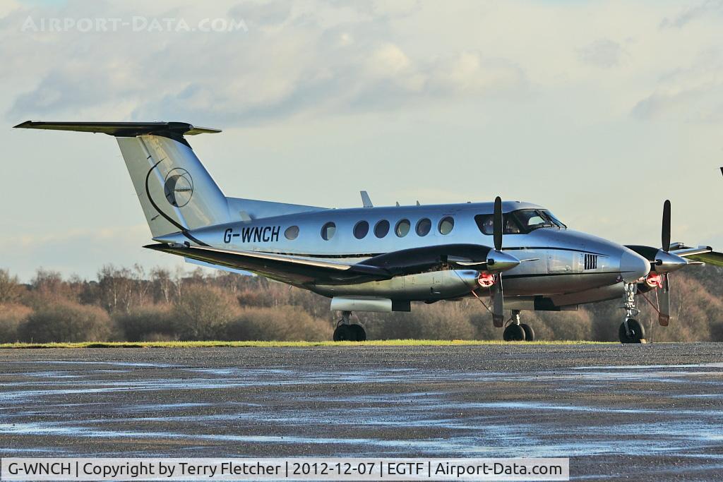 G-WNCH, 1986 Beech B200 Super King Air King Air C/N BB-1259, 1986 Beech B200, c/n: BB-1259 at Fairoaks