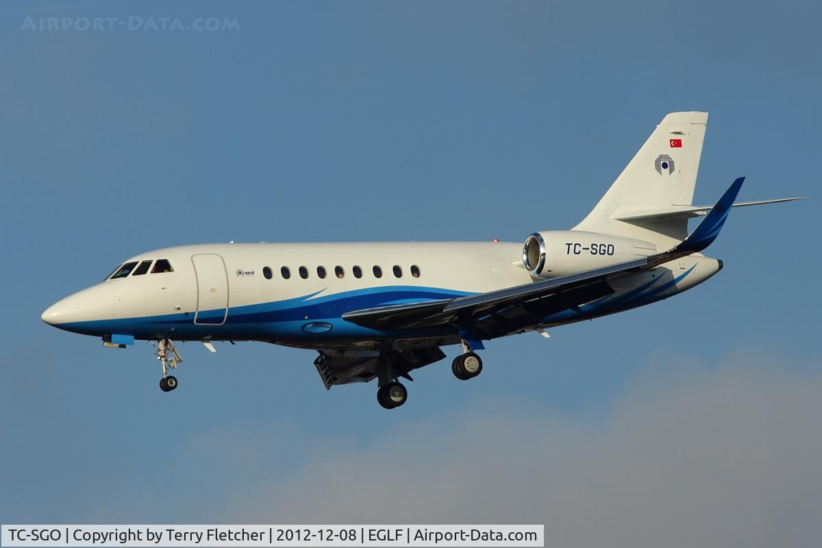 TC-SGO, 2009 Dassault Falcon 2000EX C/N 180, 2009 Dassault Falcon 2000EX, c/n: 180