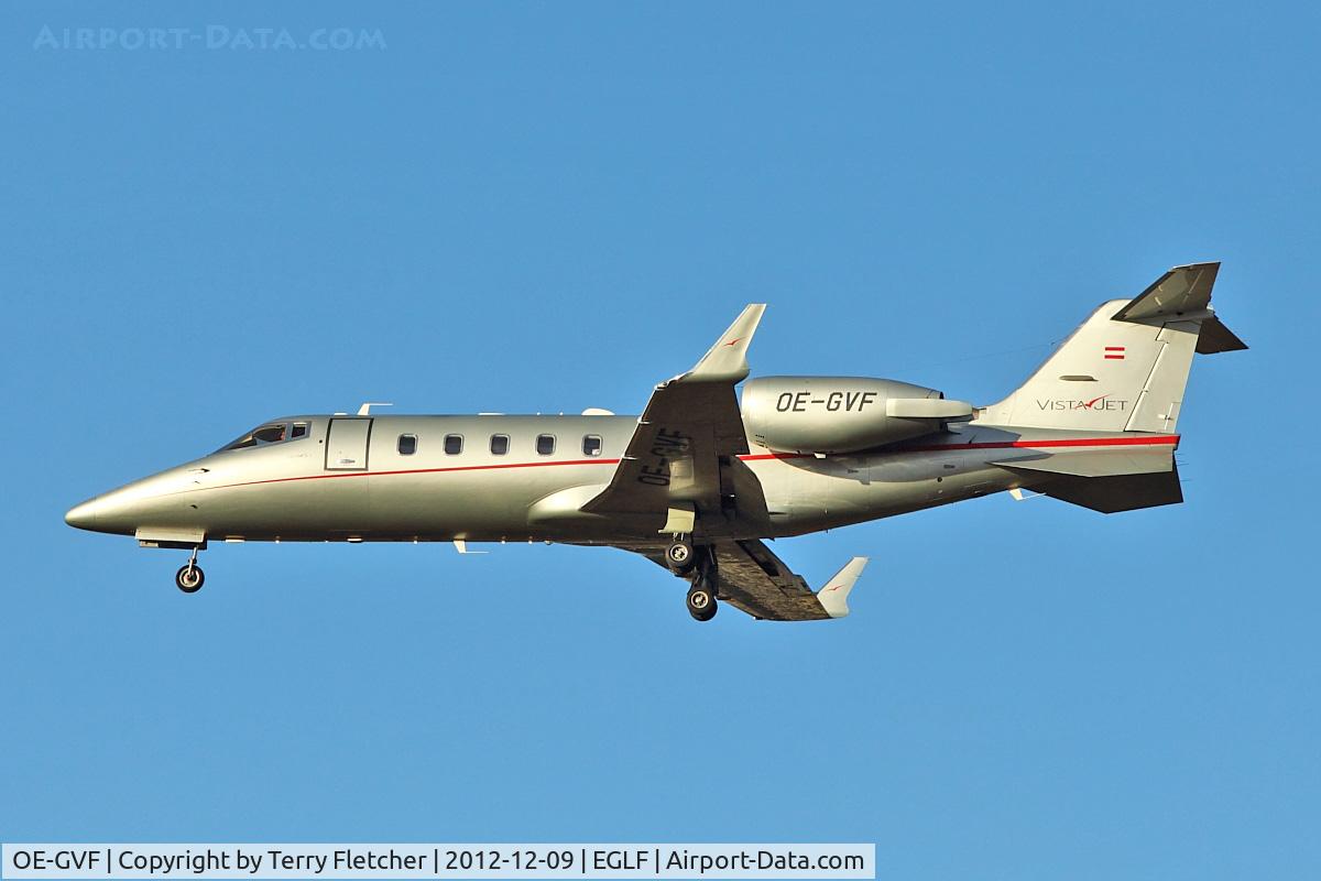 OE-GVF, 2011 Learjet 60XR C/N 60-401, 2011 Learjet 60XR, c/n: 60-401
