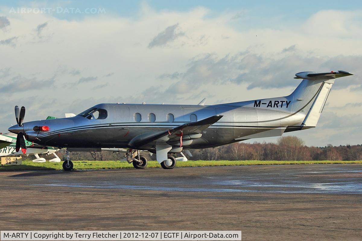 M-ARTY, 2009 Pilatus PC-12/47E C/N 1114, 2009 Pilatus PC-12-47e, c/n: 1114 at Fairoaks