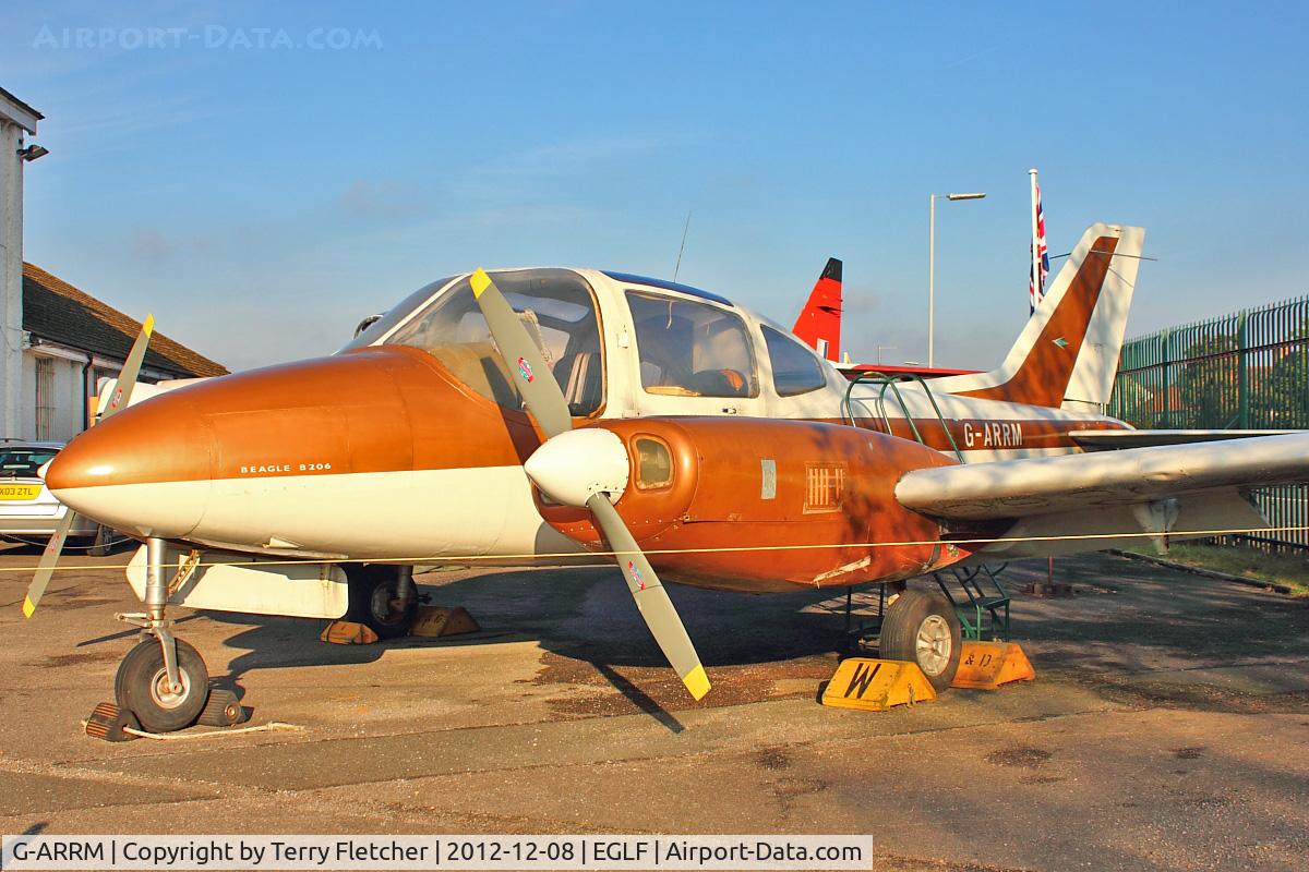 G-ARRM, 1961 Beagle B-206X C/N B001, Beagle B-206X Basset, c/n: B001 - now at Farnborough Museum