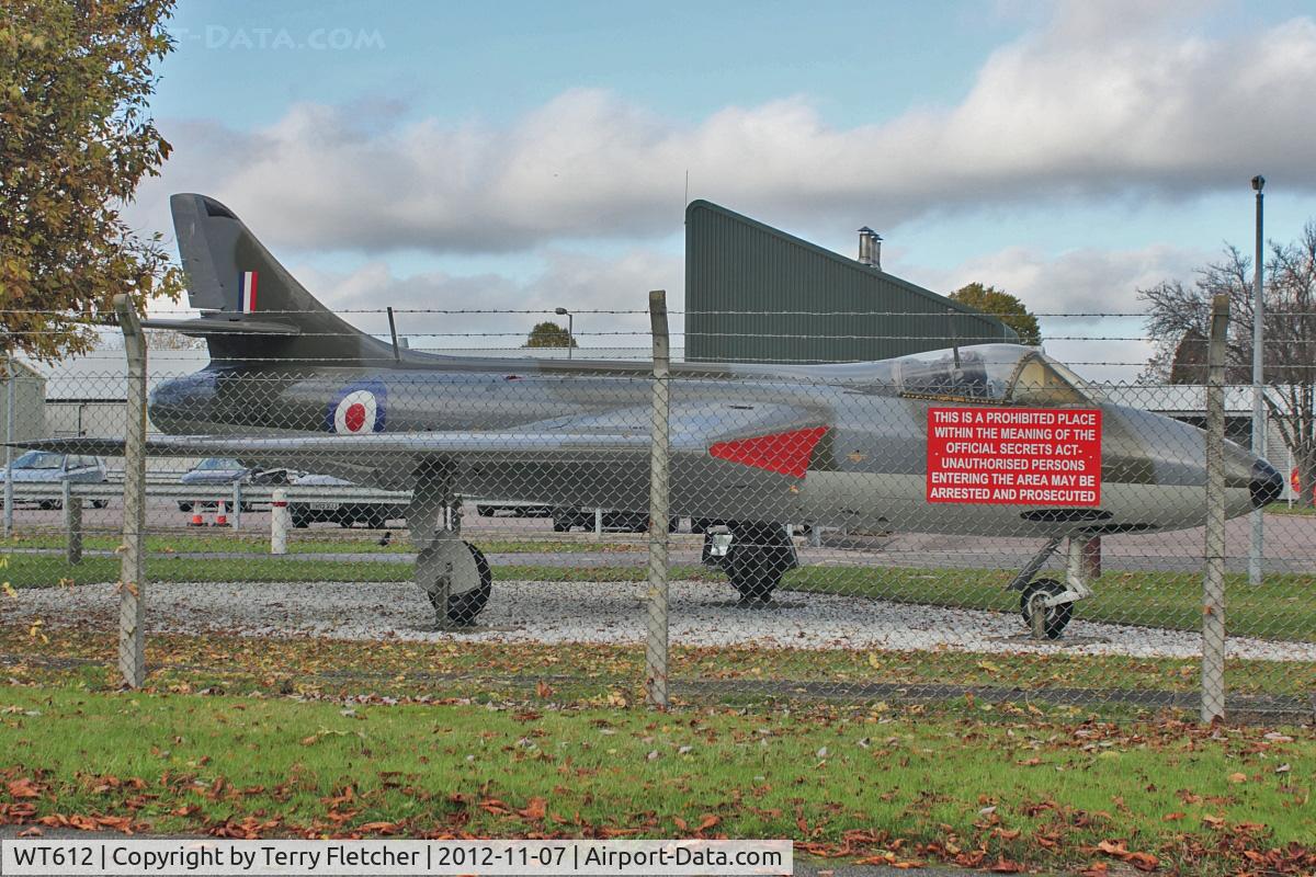 WT612, 1954 Hawker Hunter F.1 C/N 41H/665447, 1954 Hawker Hunter F.1, c/n: 41H/665447 at RAF Henlow