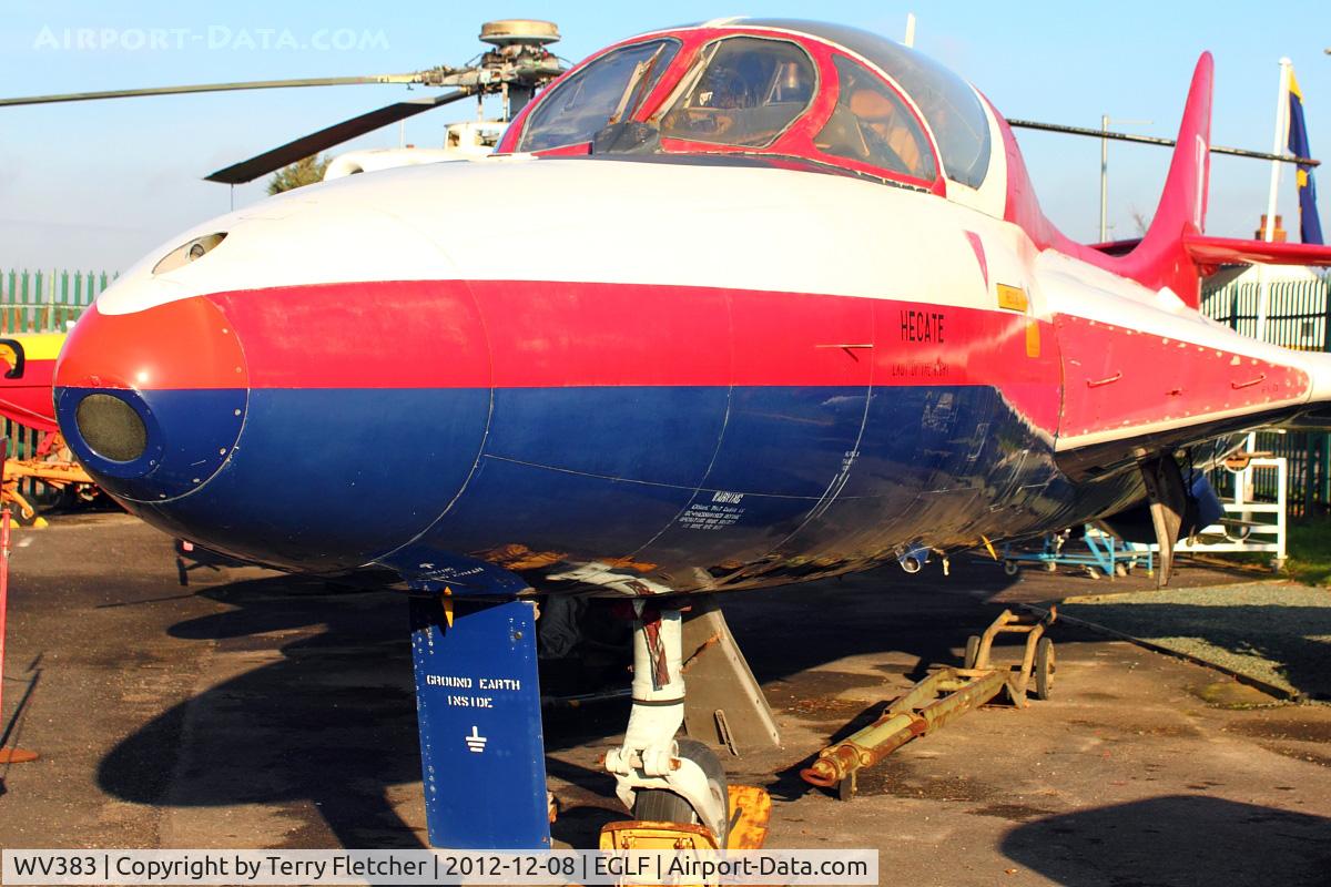 WV383, 1965 Hawker Hunter T.7 C/N 41H-670829, Hawker Hunter T.7, c/n: 41H-670829 at FAST