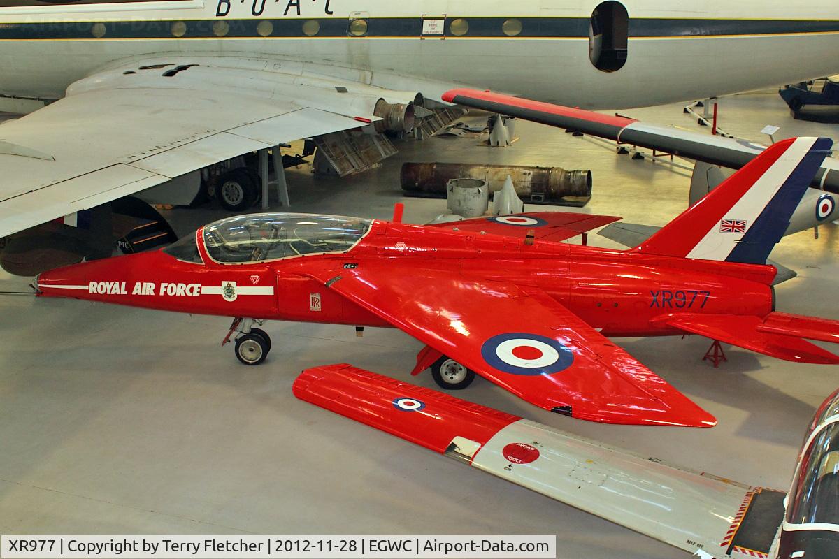 XR977, 1964 Hawker Siddeley Gnat T.1 C/N FL574, Hawker Siddeley Gnat T.1, c/n: FL574