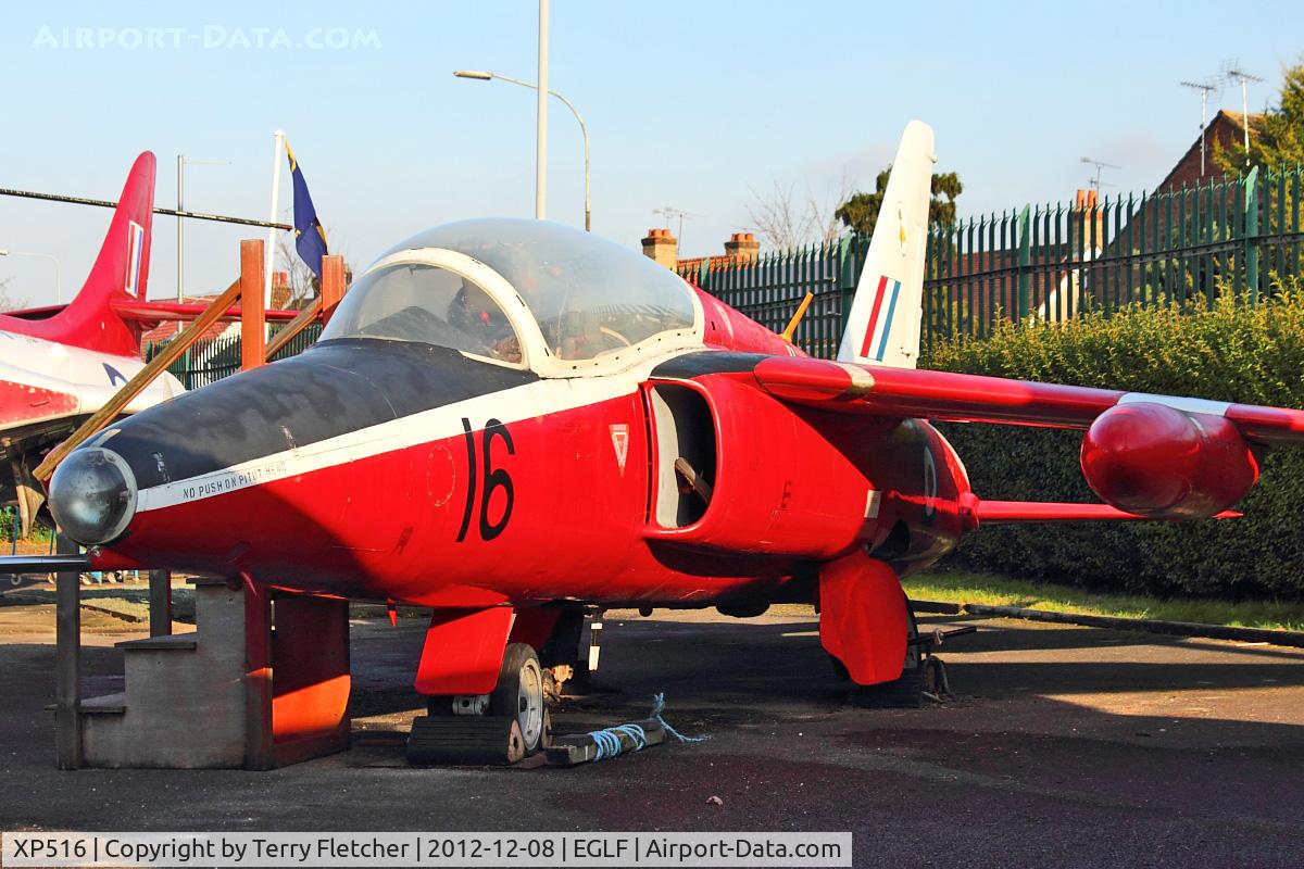 XP516, 1963 Hawker Siddeley Gnat T.1 C/N FL531, 1963 Hawker Siddeley Gnat T.1, c/n: FL531