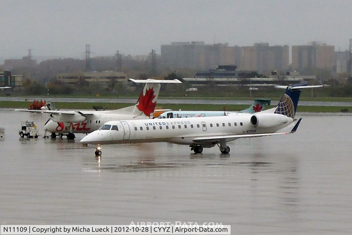 N11109, 2002 Embraer ERJ-145XR (EMB-145XR) C/N 145657, At Toronto