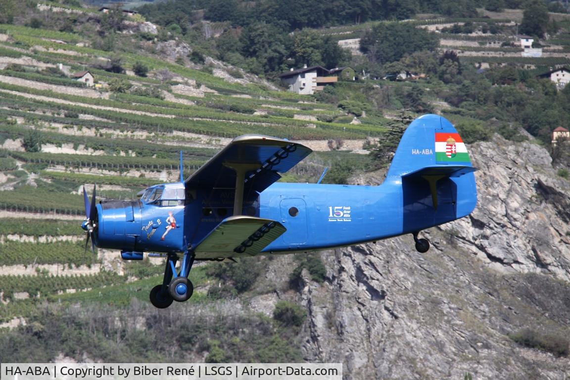 HA-ABA, Antonov An-2P C/N 1G234-23, Final 25 in Sion