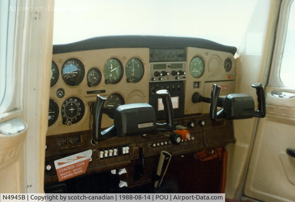 N4945B, 1979 Cessna 152 C/N 15283718, 1979 Cessna 152, N4945B, at Dutchess County Airport, Poughkeepsie, NY