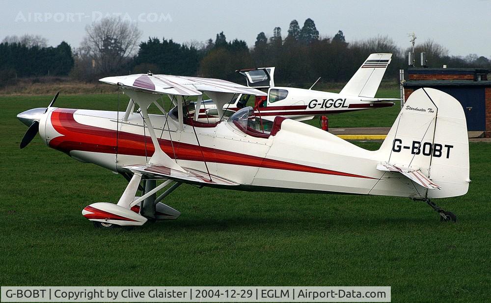 G-BOBT, 1983 Stolp SA-300 Starduster Too C/N CJ-01, Ex: N690CM > G-BOBT - Originally and currently in private hands since December 1987.