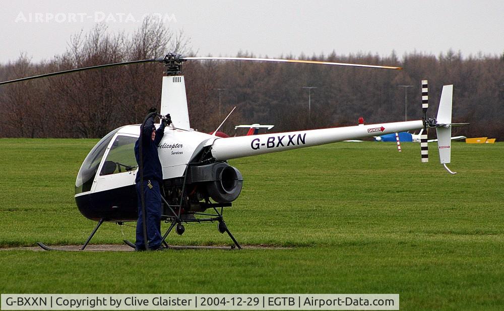 G-BXXN, 1987 Robinson R22 Beta II C/N 0720, Ex: N720HH > G-BXXN - Originally owned to, Sloane Helicopters Ltd in June 1998, with and trading as, Helicopter Services since January 2003