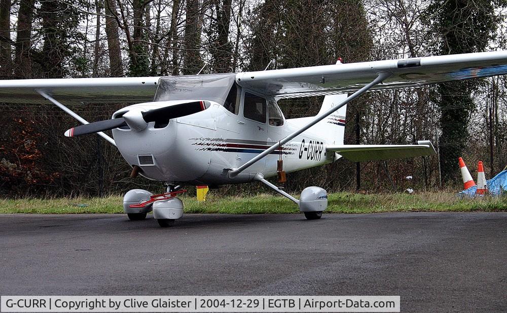 G-CURR, 1997 Cessna 172R C/N 17280143, Ex: N9989F > G-BXOH > G-CURR> VT-TEF - Originally owned to, Thistle Aviation Ltd in November 1997 as G-BOXH, with, JS Aviation Ltd since May 1998 as G-CURR. To VT-TEF January 2008.