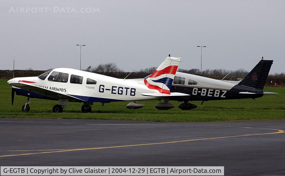 G-EGTB, 1978 Piper PA-28-161 Cherokee Warrior II C/N 28-7816074, Ex: N47450 > G-BPWA > G-EGTB - Originally owned to, Hamilton Compass Aviation Ltd in April 1989 as G-BPWA to, Airways Aero Association Ltd January 2004 as G-EGTB. Currently owned to, A.A. & C Ltd since Dec 2011