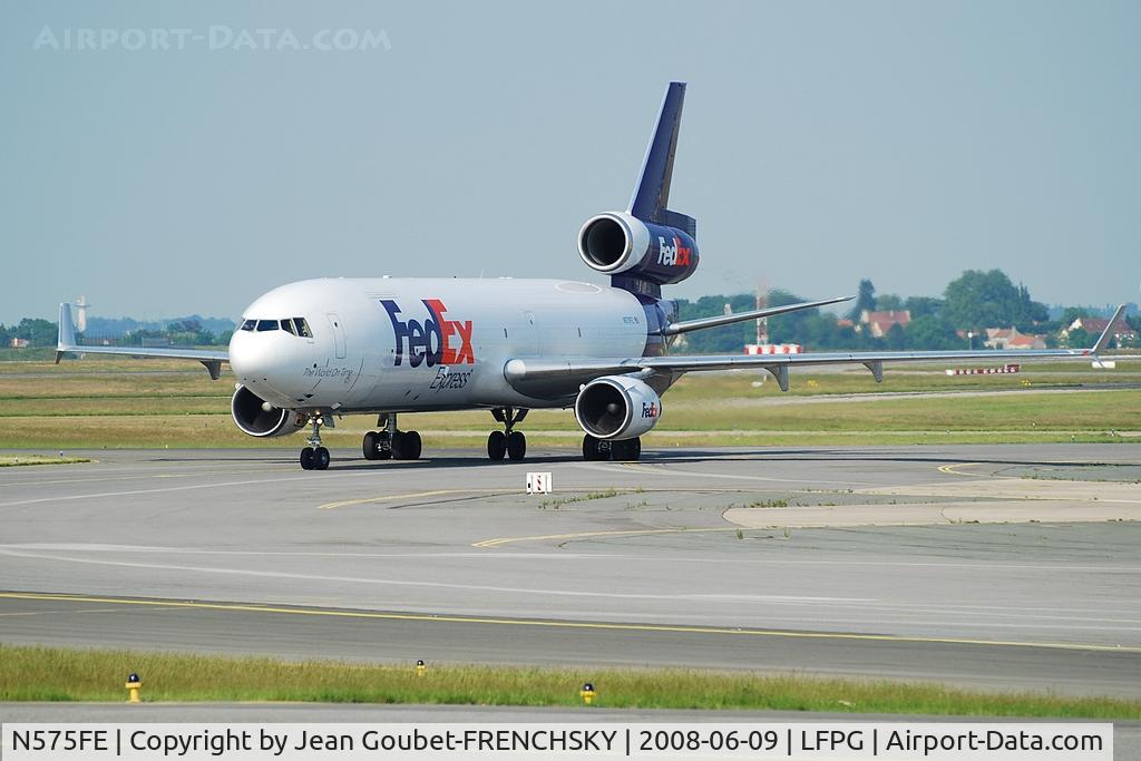 N575FE, 1992 McDonnell Douglas MD-11F C/N 48500, FDX [FX] Federal Express from KIND