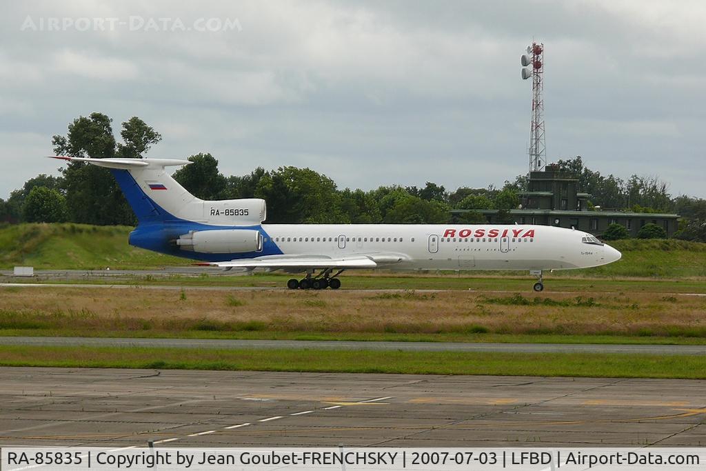 RA-85835, 1995 Tupolev Tu-154M C/N 98A1015, PLK [FV] Pulkovo Aviation take off runway 29