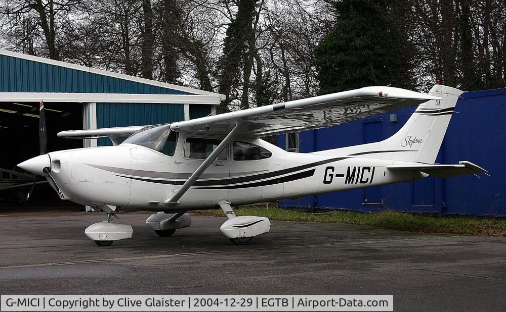 G-MICI, 1999 Cessna 182S Skylane C/N 182-80546, Ex: N7089F > G-MICI - Originally owned and currently in private hands since June 2001.
