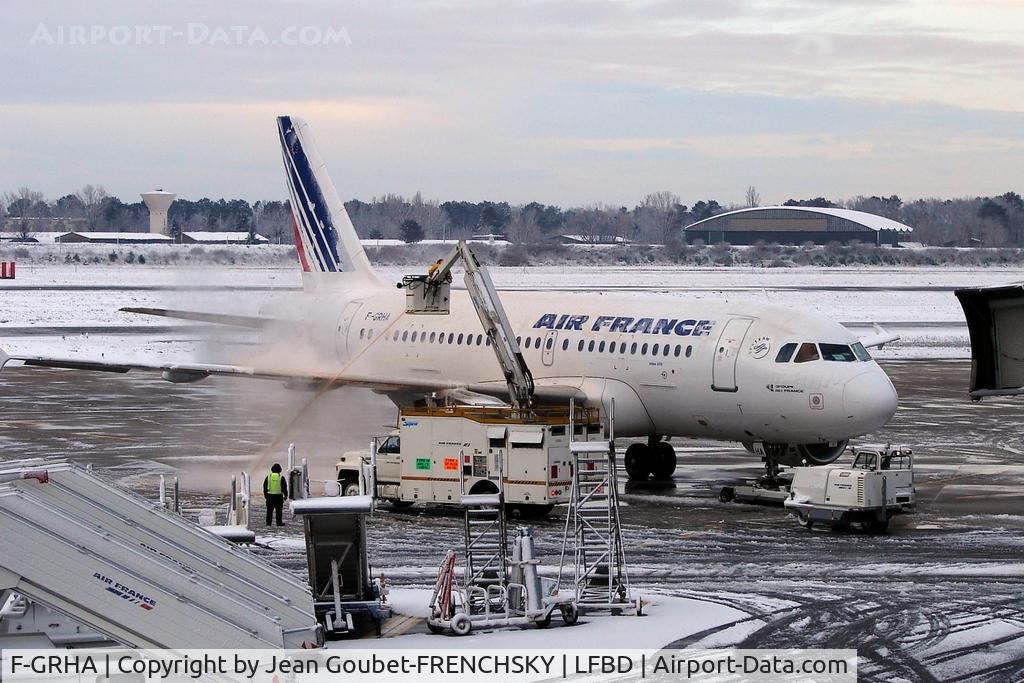 F-GRHA, 1999 Airbus A319-111 C/N 938, AF to Paris Orly winter 2007