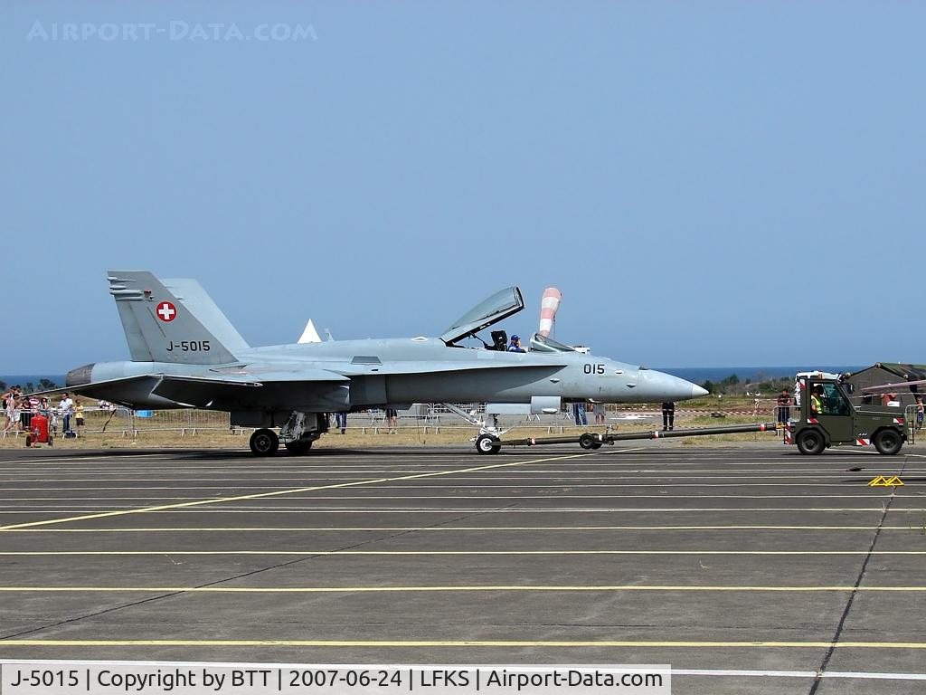 J-5015, McDonnell Douglas F/A-18C Hornet C/N 1361/SFC015, Airshow 2007