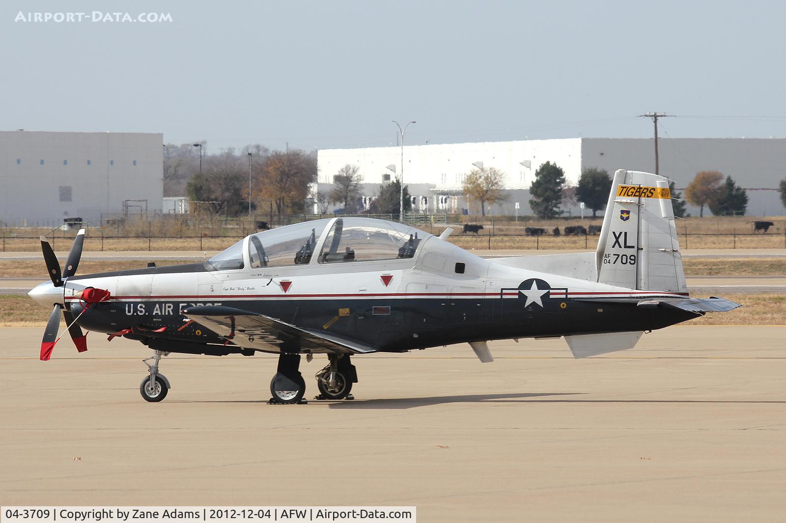 04-3709, Raytheon T-6A Texan II C/N PT-259, At Alliance Airport - Fort Worth, TX