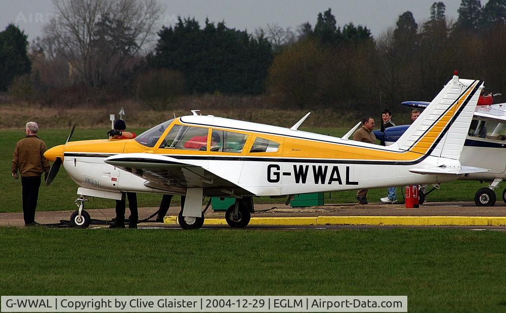 G-WWAL, 1968 Piper PA-28R-180 Cherokee Arrow C/N 28R-30461, Ex: N4612J > G-AZSH > G-WWAL - Was in private hands as G-AZSH, currently with, White Waltham Airfield Ltd, since October 1998 as G-WWAL