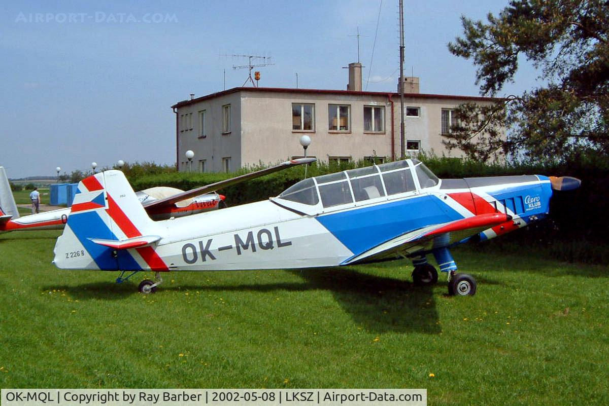 OK-MQL, 1958 Zlin Z-226B Bohatyr C/N 283, Zlin Z.226B Bohatyr [283] Sazena~OK 08/05/2002