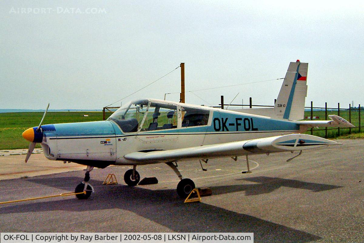 OK-FOL, 1975 Zlin Z-43 C/N 0070, Zlin Z.43 [0070] Slany~OK 08//05/2002