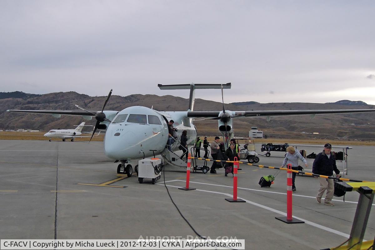 C-FACV, 1991 De Havilland Canada DHC-8-311 Dash 8 C/N 278, At Kamloops