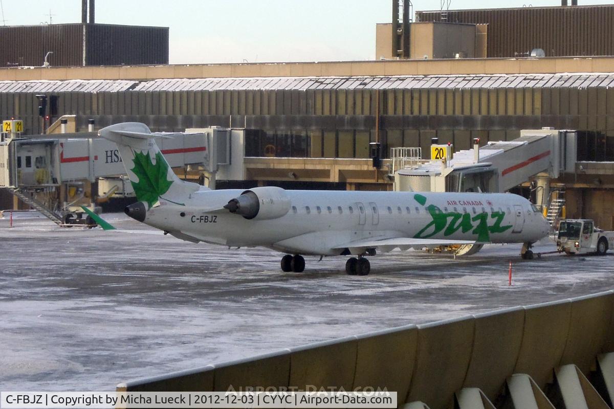 C-FBJZ, 2005 Canadair CRJ-705ER (CL-600-2D15) Regional Jet C/N 15037, At Calgary